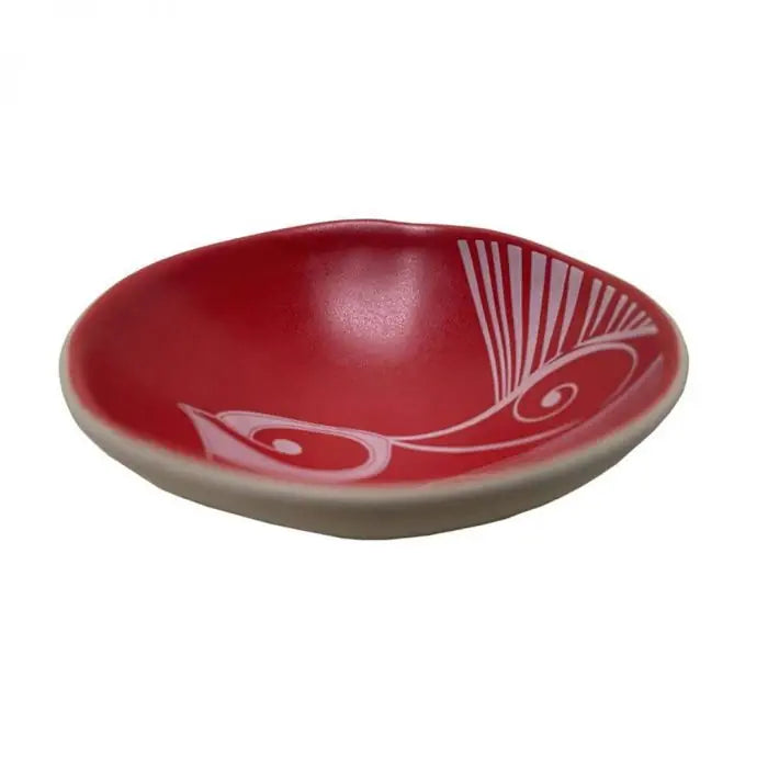 Jo Luping Small Bowl - Red Fantail