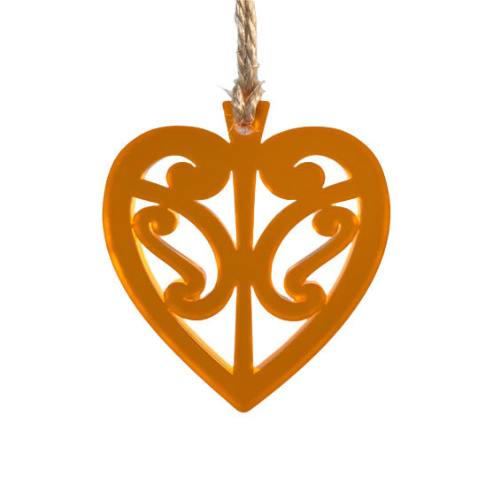 Kowhaiwhai Heart Wall Art