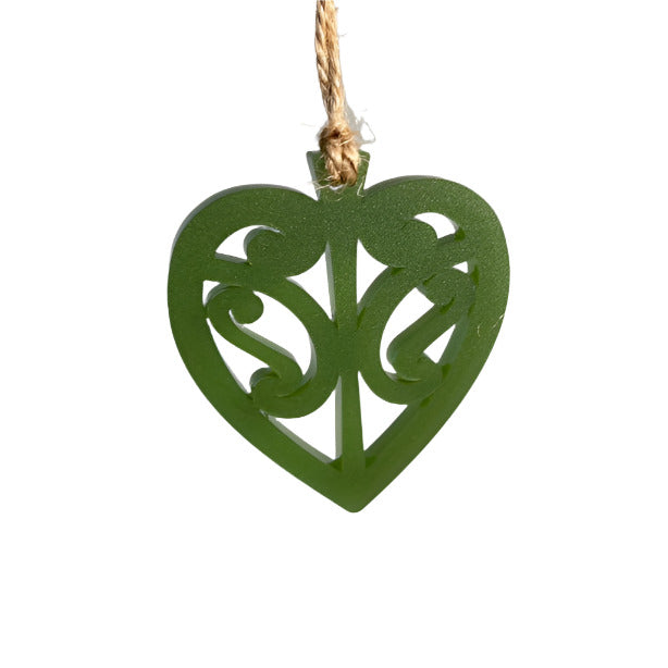 Kowhaiwhai Heart Wall Art