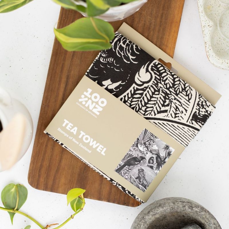 Tea Towel - NZ Stamp