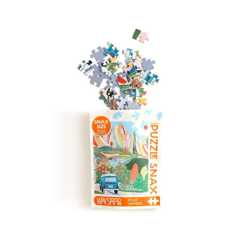 Jigsaw Puzzle - 100 Piece Snax (Day-Tripping)