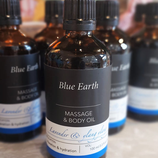 Blue Earth - Lavendar & Ylang Ylang Body Oil