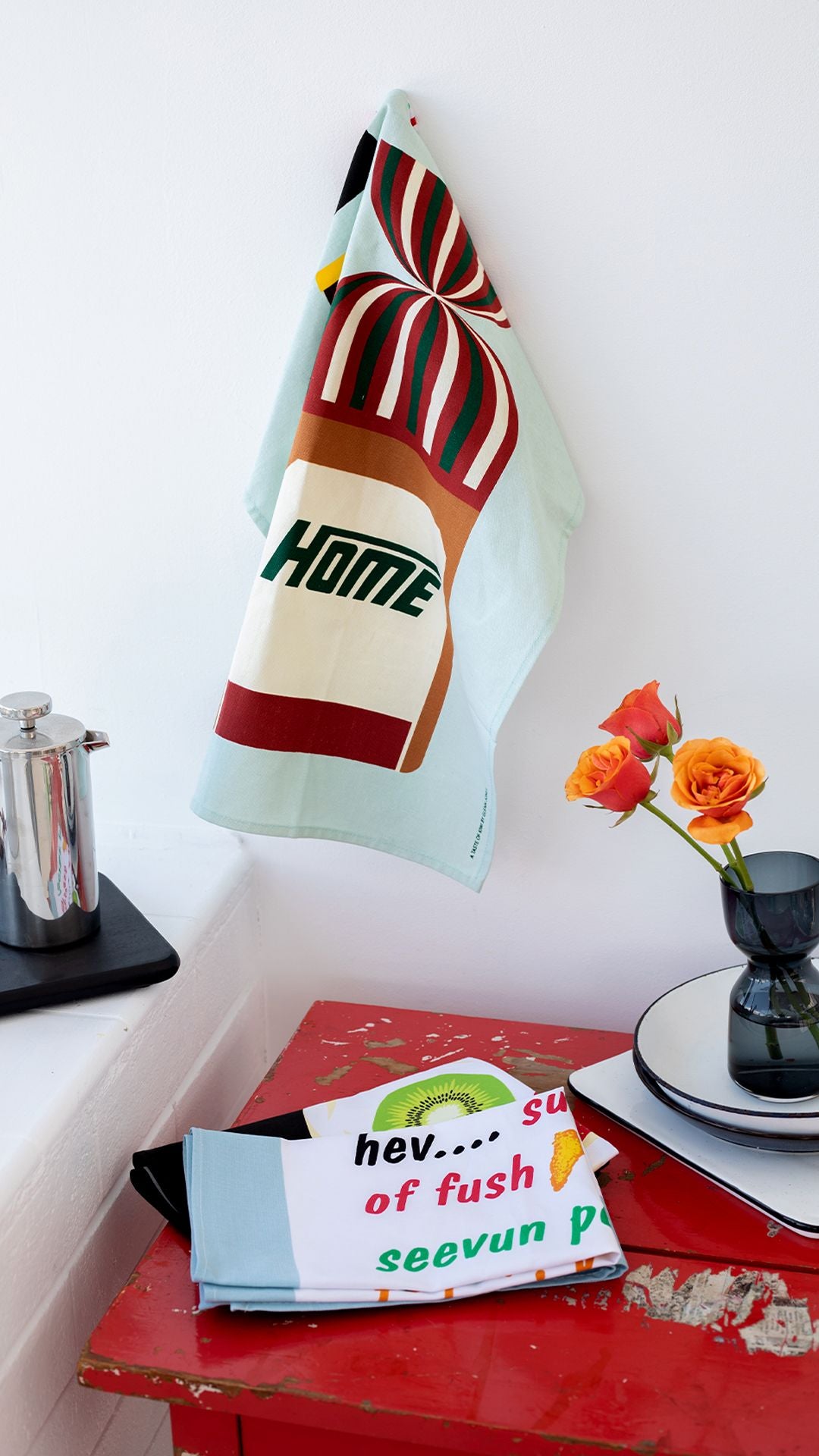 Glenn Jones Tea Towel - Reminds Me of Home