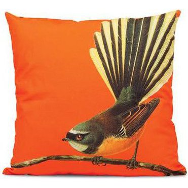 Native Bird Cushion Cover - Fantail