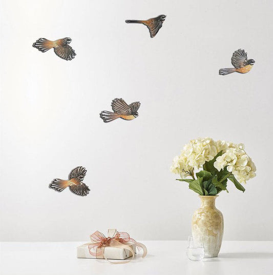 Crystal Ashley Wall Art Set - Fantails