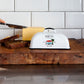 Butter Dish - White