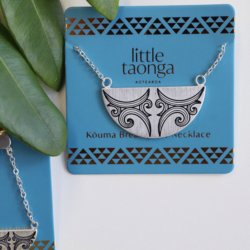 Little Taonga - Kauae Breastplate Necklace