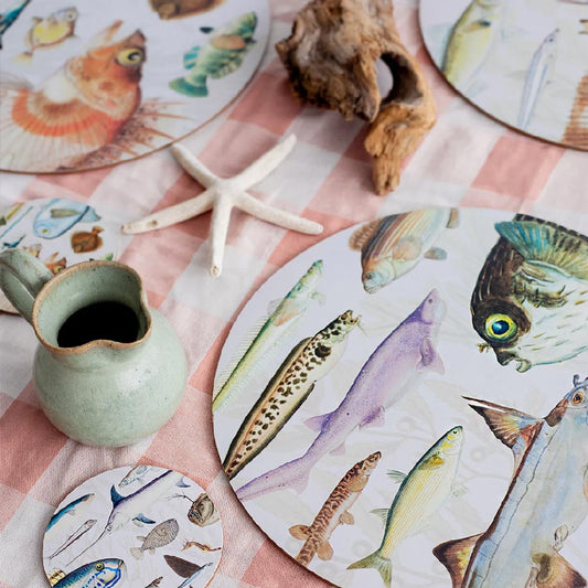 Coaster Set - NZ Native Fish