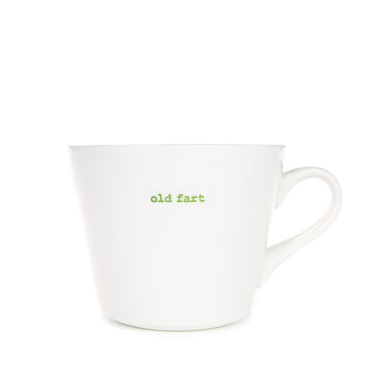 Bucket Mug - old fart