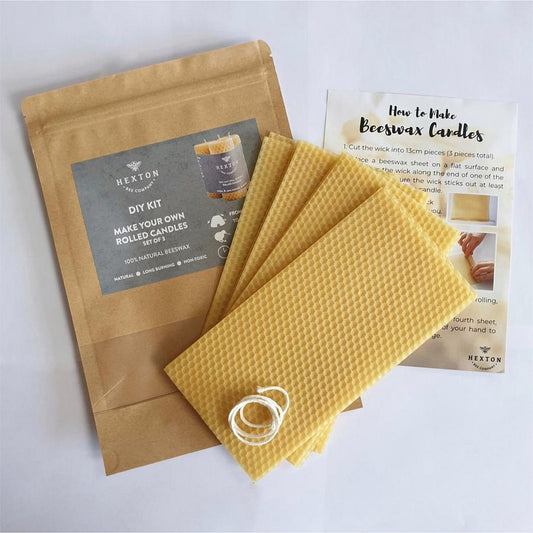 DIY Rolled Beeswax Candle Kit