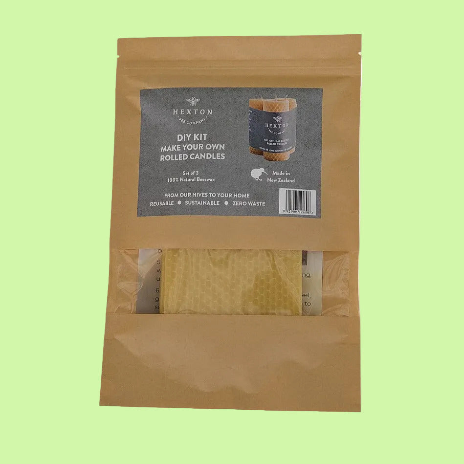 DIY Rolled Beeswax Candle Kit