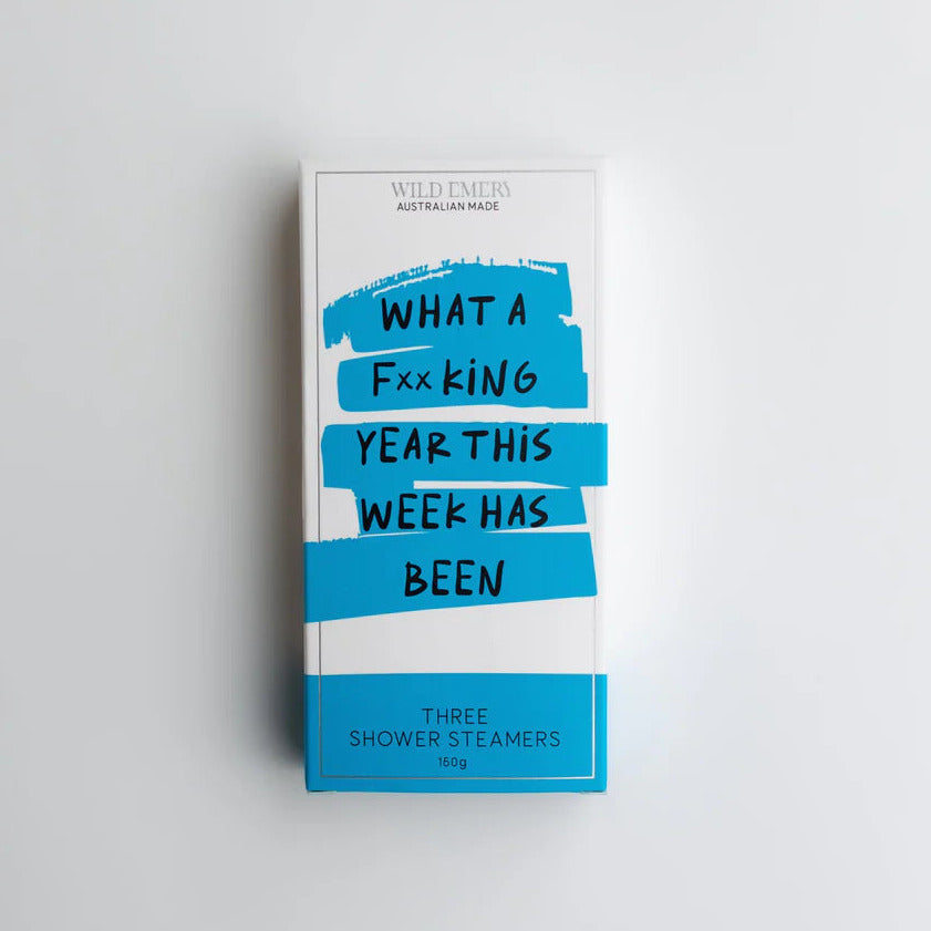 Shower Steamer Trio - What a F***ing Year