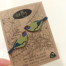 Load image into Gallery viewer, Natty Earrings - Bellbird Studs
