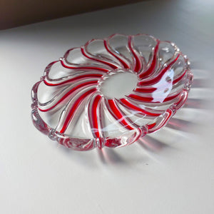 Peppermint Swirl Platter