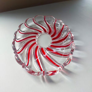 Peppermint Swirl Platter