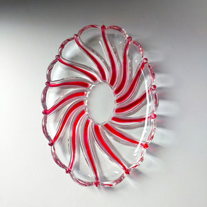 Peppermint Swirl Platter