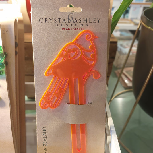 Crystal Ashley Plant Stake - Kererū