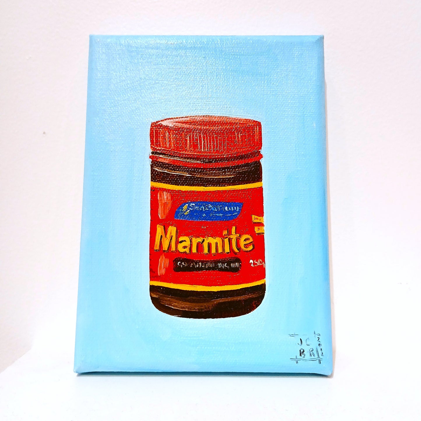 Original Oil Paintings - Mini Marmite Series