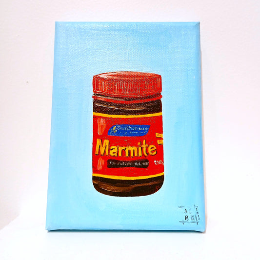 Original Oil Paintings - Mini Marmite Series