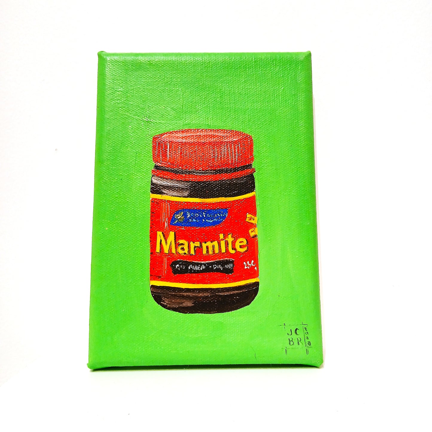 Original Oil Paintings - Mini Marmite Series