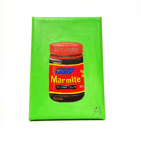 Original Oil Paintings - Mini Marmite Series