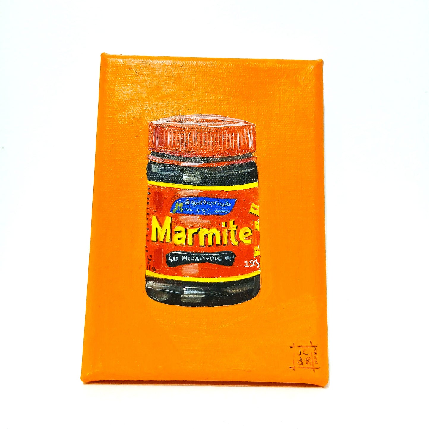 Original Oil Paintings - Mini Marmite Series
