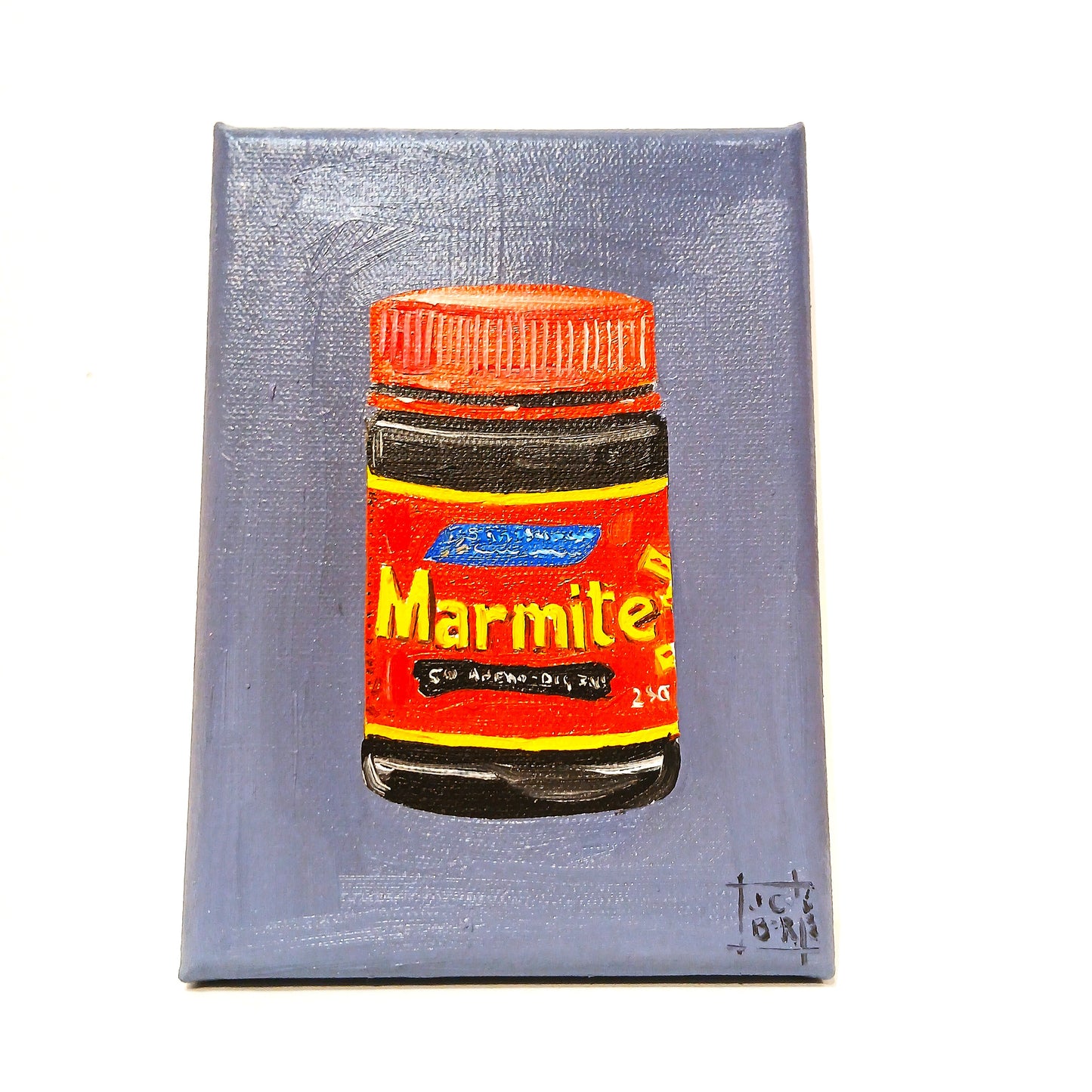 Original Oil Paintings - Mini Marmite Series