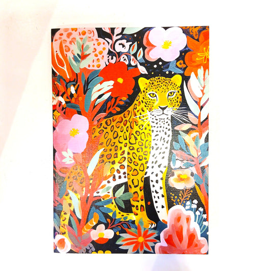 Ink Bomb - Leopard Notebook