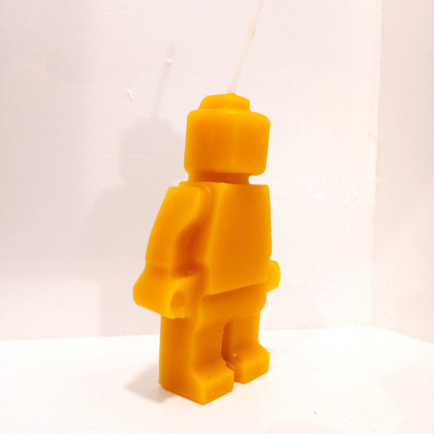 Beeswax Candle - Lego Man