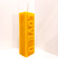 Beeswax Candle - LOVE U