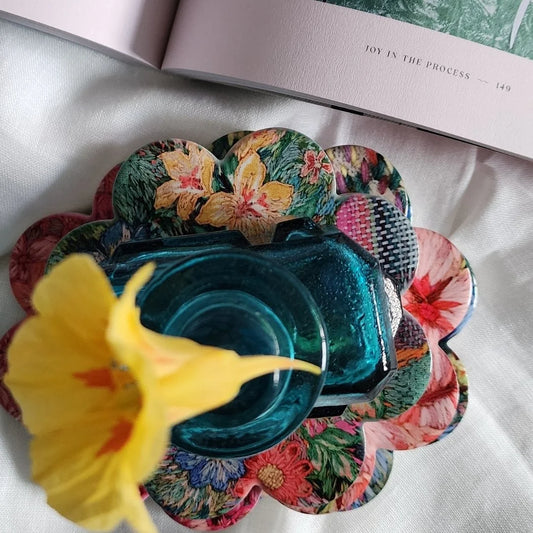 Meadow Ceramic Coaster Set (Fleur Woods)