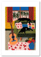 Kate Cowan Art Print - Couch Cats