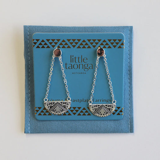 Little Taonga - Maunga-Nui Breastplate Earrings