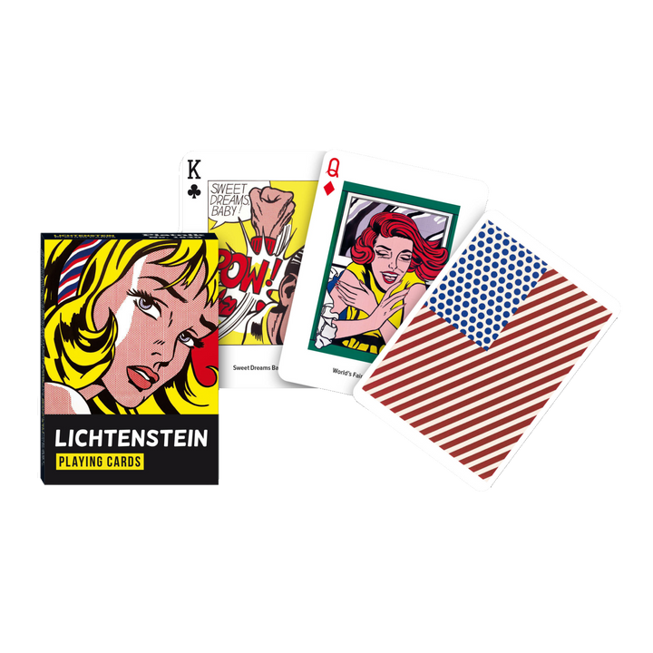 Novelty Playing Cards - Roy Lichtenstein