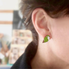 Load image into Gallery viewer, Natty Earrings - Rifleman Studs
