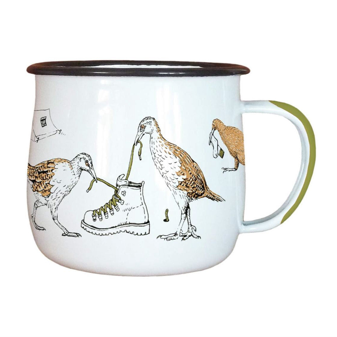 Enamel Mug - Mountain Birds