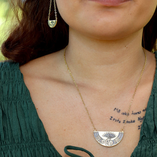 Little Taonga - Huia Breastplate Necklace