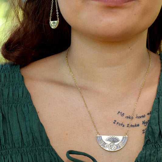 Little Taonga - Huia Breastplate Necklace