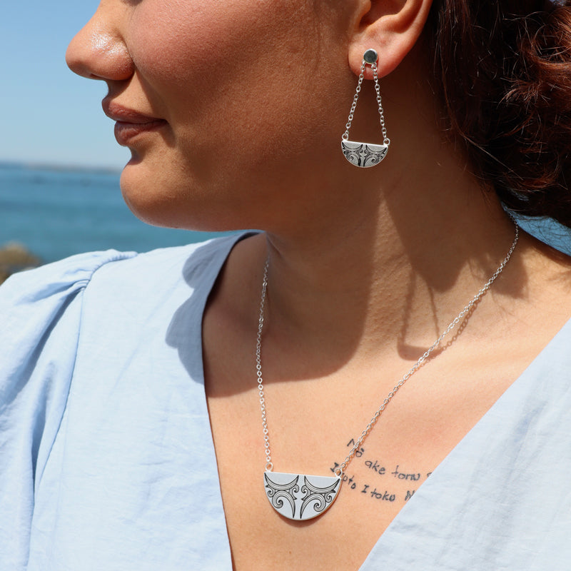 Little Taonga - Kauae Breastplate Necklace