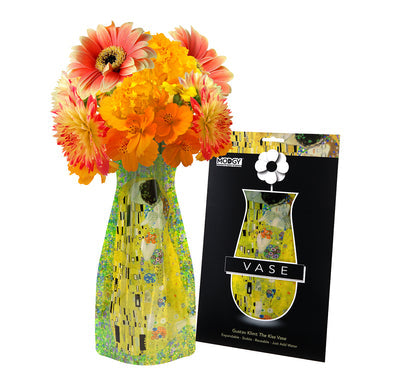 Expandable Flower Vase - The Kiss (Gustav Klimt)