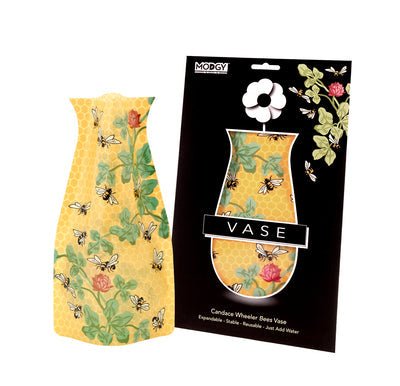 Expandable Flower Vase - Bees (Candace Wheeler)
