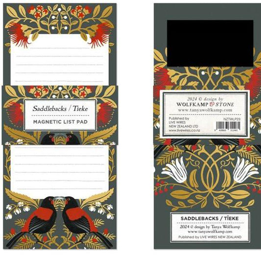 Magnetic List Pad - Saddleback