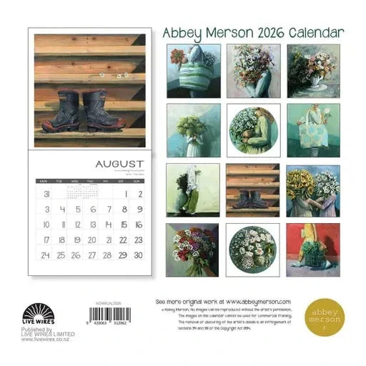 Abby Merson 2026 Calendar