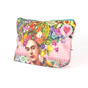 Frida Kahlo Cotton Pouch