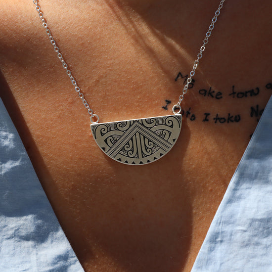 Little Taonga - Maunga-Nui Breastplate Necklace