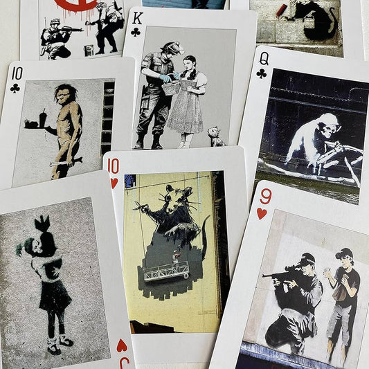 Novelty Playing Cards - Banksy