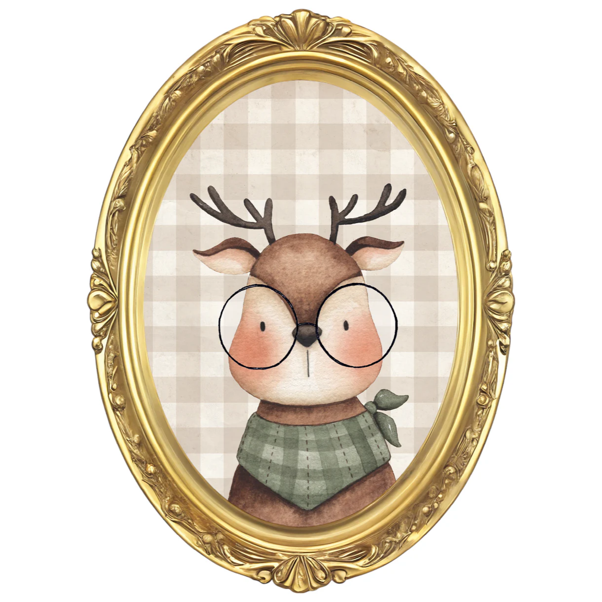 Animal Portrait Wall Adhesive