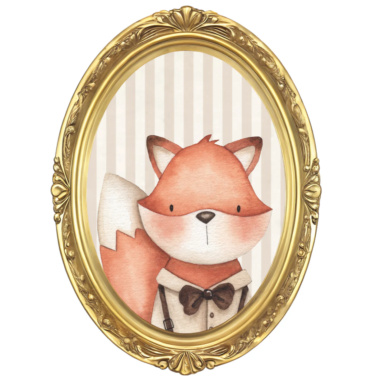 Animal Portrait Wall Adhesive