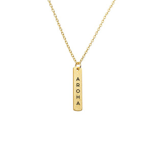 Little Taonga - Gold Aroha Necklace