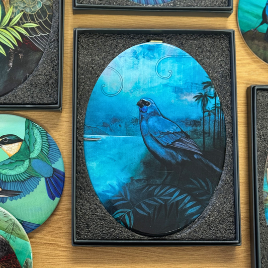 Art Tile - Kōkako (Tanya Wolfkamp)
